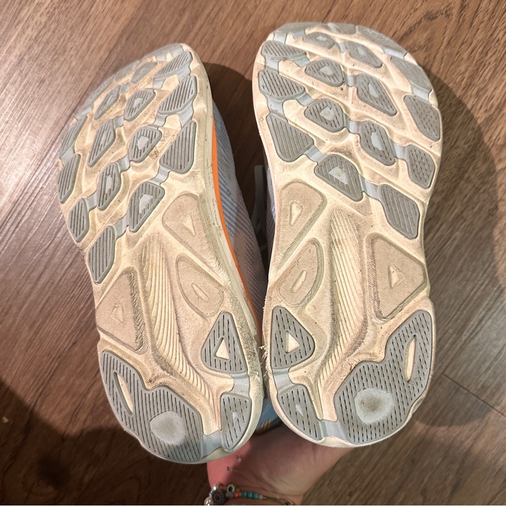 HOKA blue sneakers size 9.5 - Picture 5 of 6